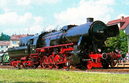 GÌ¹terzugdampflokomotive 52 4867