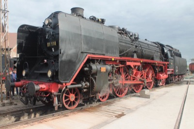 Dampflok 01 118 der Historischen Eisenbahn Frankfurt