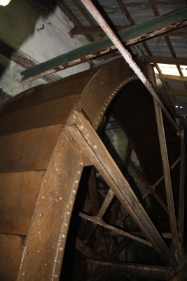 Volleisen-Wasserrad der Dinkelmühle Graf